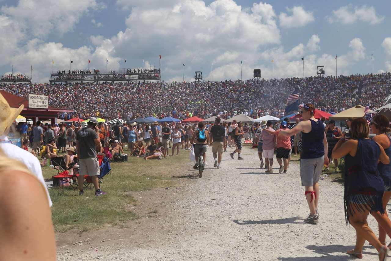 The Infield at the Indy 500