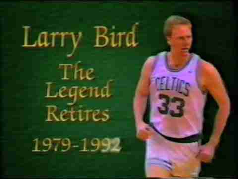 Larry Bird Retirement Video