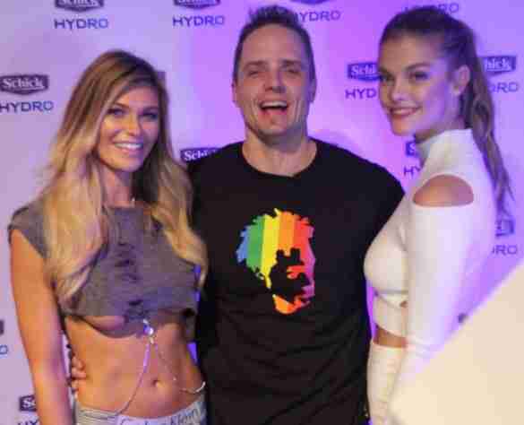 Paul Eide and swimsuit model Samantha Hoopes