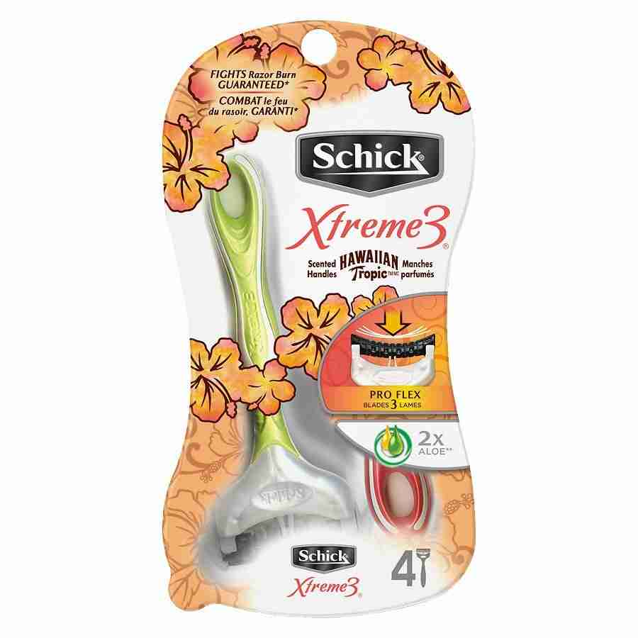 Product Review: Schick Xtreme 3 Hawaiian Tropic Edition