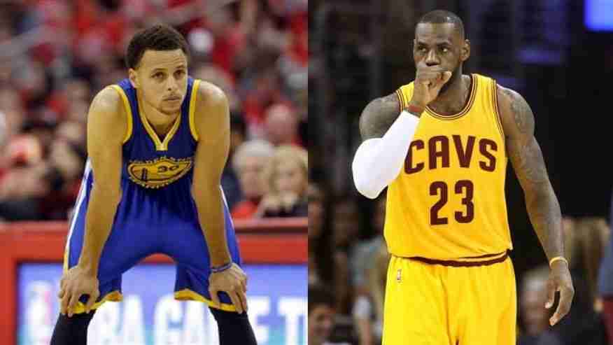 Steph Curry vs LeBron James image