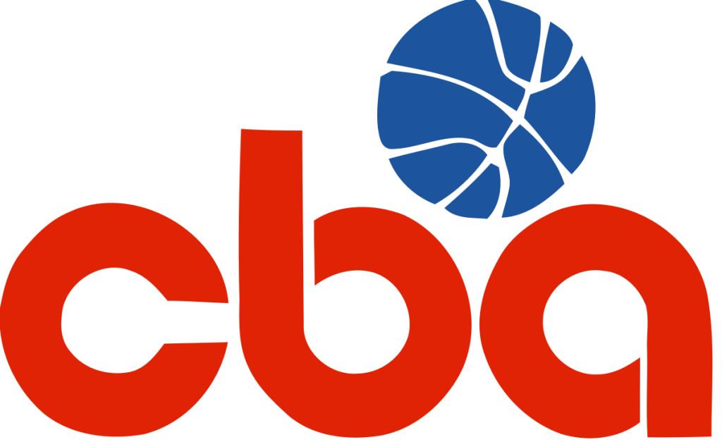 The Old Continental Basketball Association (CBA) Logo. 