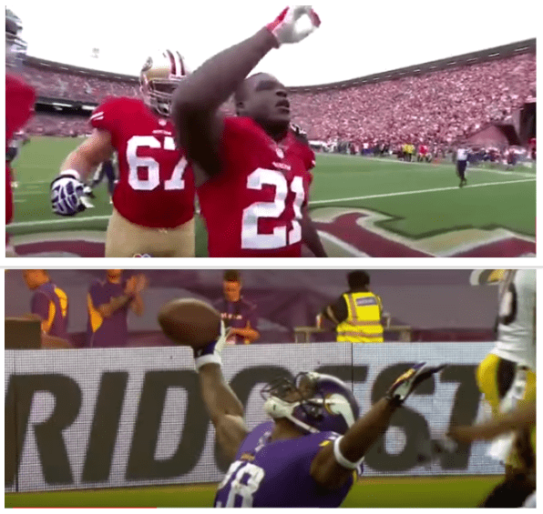 Frank Gore Vs. Adrian Peterson