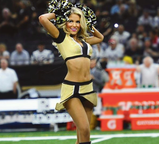Hottest NFL Cheerleaders - Abigaile Of The Saints