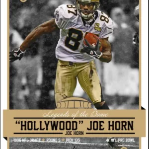 Joe Horn NFL "Legends of the Dome" Poster - LIMITED EDITION