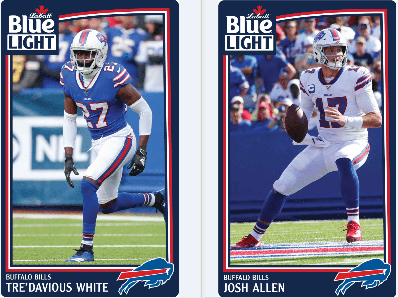 Labatt Josh Allen and Tre'Davious White