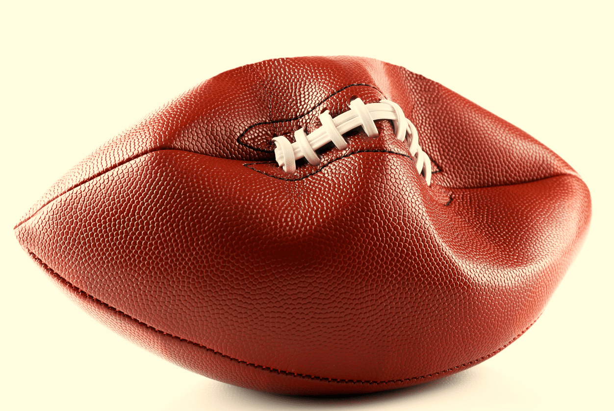Deflated Football Showing A Metaphor For NFL Failures
