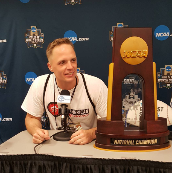 College World Series Trophy