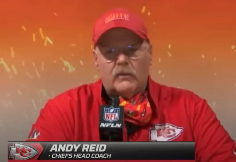 Andy Reid Is A Slob