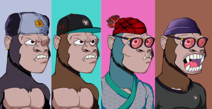 Rumble Kong League - Pic Of My 4 Kongs
