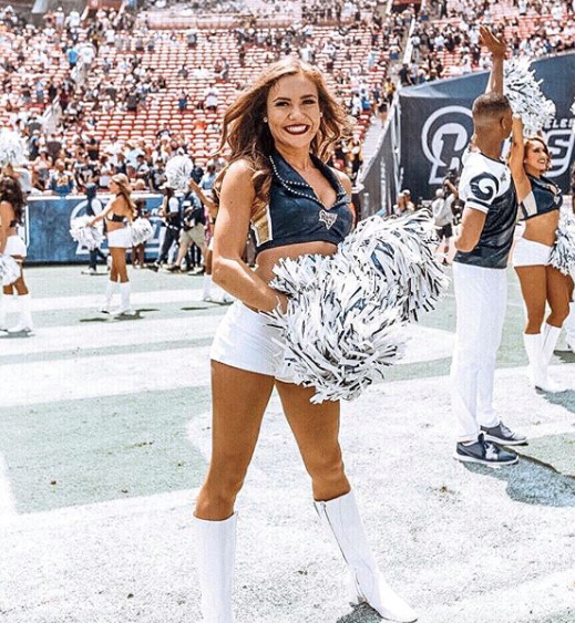 Hottest NFL Cheerleaders - Valerie Of The LA Rams