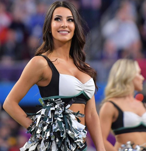Hottest NFL Cheerleaders - Vanessa Of The Philadelphia Eagles